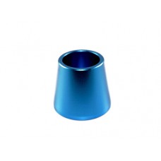 1 Hole Aluminium Stand - Blue 24mm
