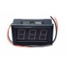 0.56" LED Display DC Voltmeter with Mounting Surround - Red